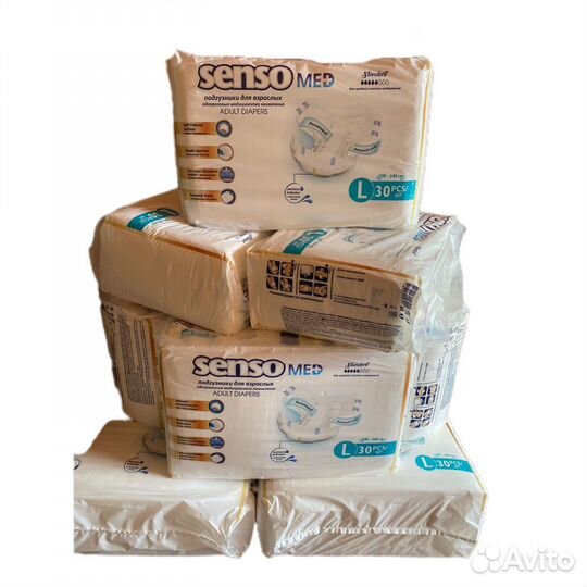Подгузники для взрослых senso med l