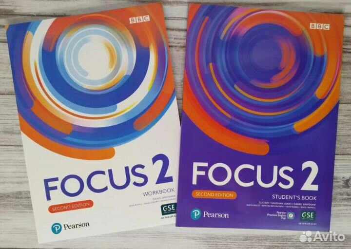 Focus 2 издание student book, work book