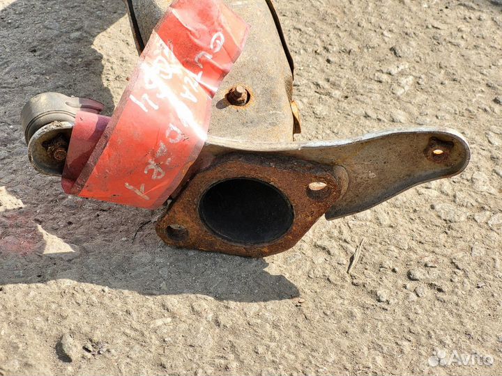 Приёмная труба глушителя на Outlander 1