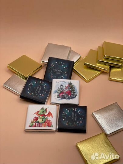 Шоколад с логотипом 5г