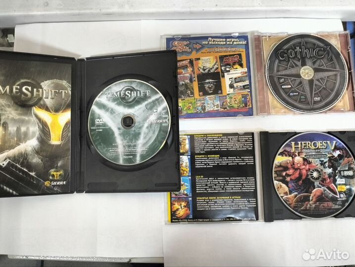 Лицензионные диски со старыми играми для пк