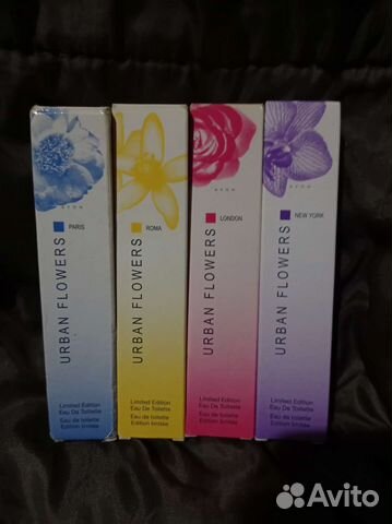 Редкости Avon Urban Flowers