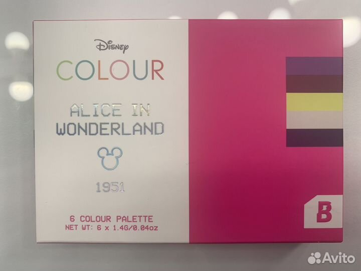 Палетка теней beuty bay Disney