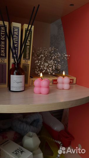 Ароматическая свеча ручной работы