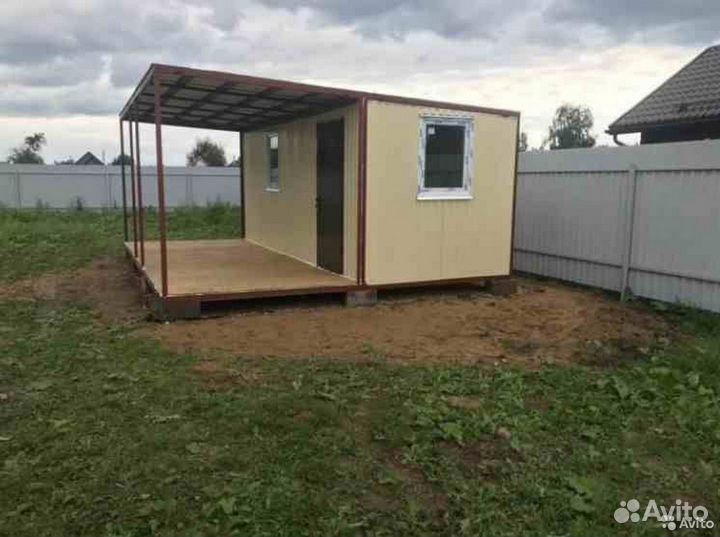 Бытовка строительная хозблок дачный