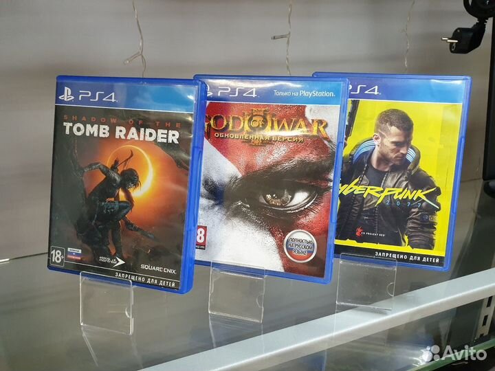 Игровые диски для PS4