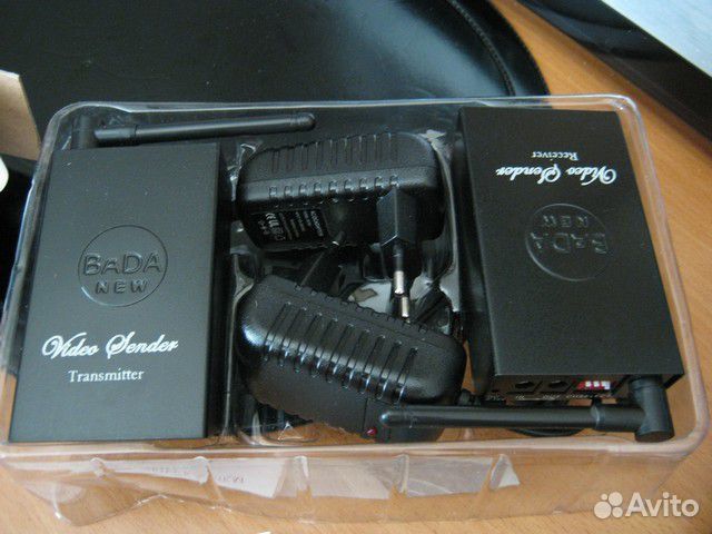 Беспроводной комплект для передачи видео звука