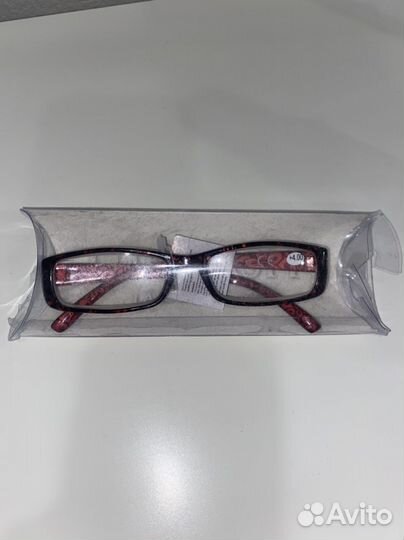Очки + 3,00 +4,00 диоптрия
