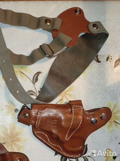 Кобура кожаная для пистолета