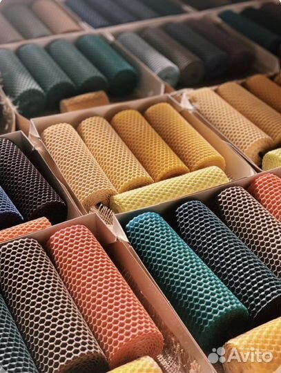 Свечи из натурального воска