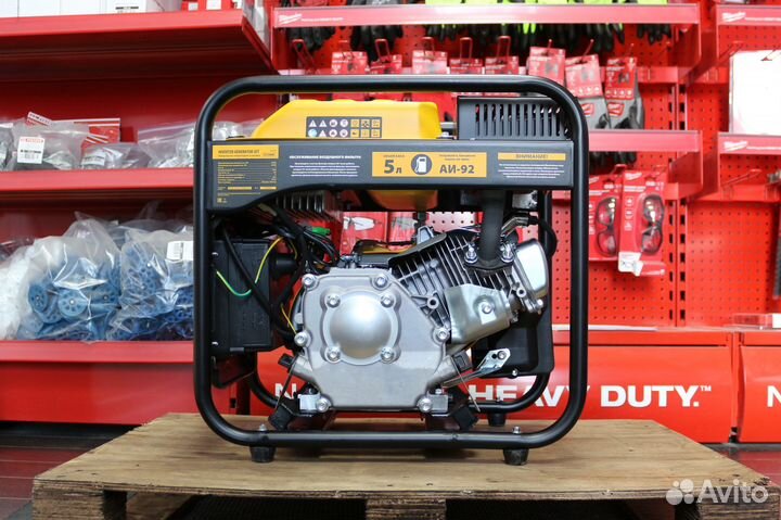 Бензиновый генератор 3.5 кВт в наличии