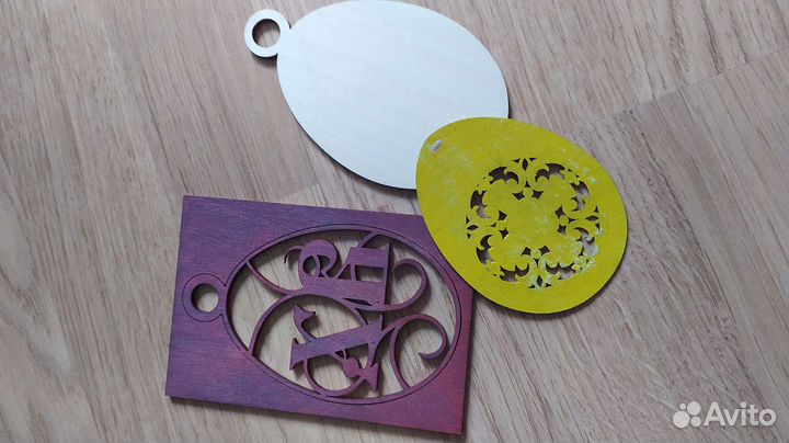 Набор для творчества (лента, заготовки из фанеры)