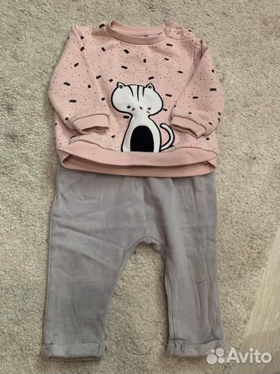 Пакет вещей zara HM 74-80