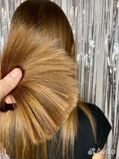 Кератиновое выпрямление