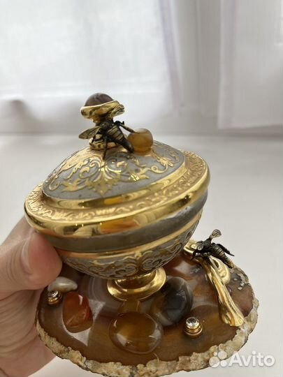 Конфетница/сахарница/икорница/медовница