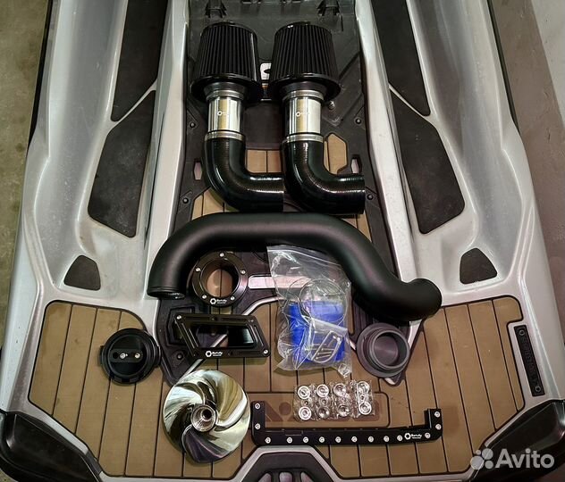 BRP чип тюнинг гидроцикла, выхлопные системы