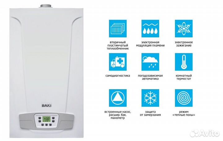 Котел газовый Baxi ECO-4s