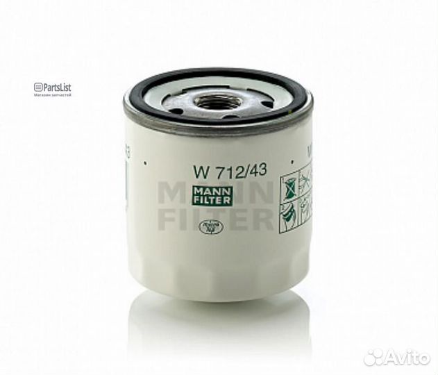 Mann-filter W71243 Фильтр