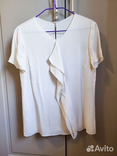 Massimo dutti блуза и джемпер из шелка и вискозы