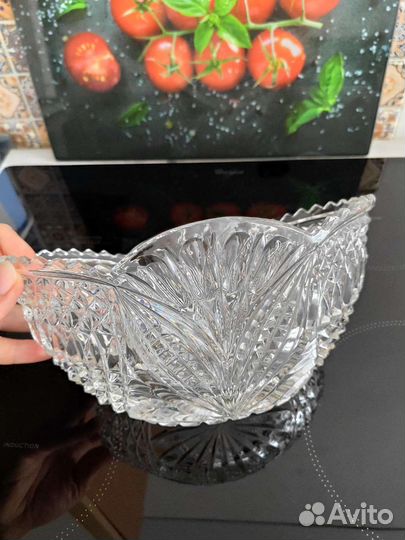 Ваза хрустальная СССР