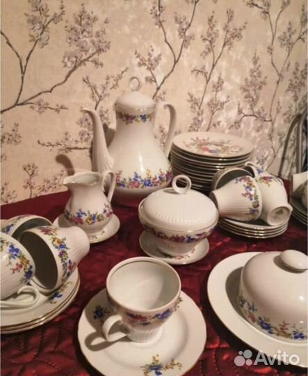 Фарфор гдр Сервиз Кофейный