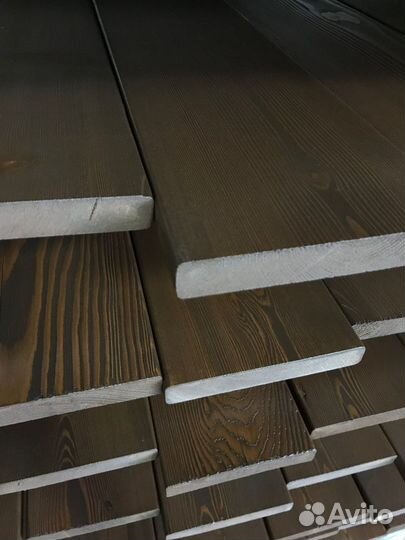 Окрашенный планкен лиственница, 20х140 мм, ав