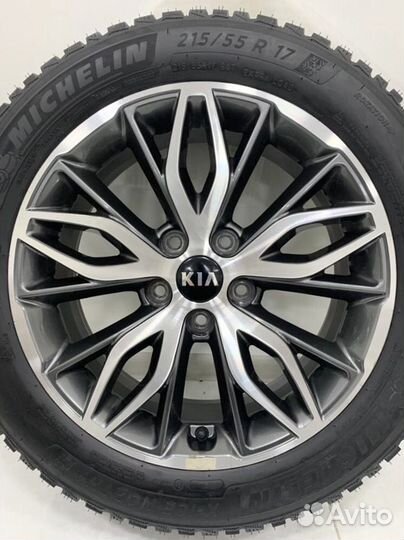 Новые Kia K5, Michelin X-Ice North 4 215/55 R17