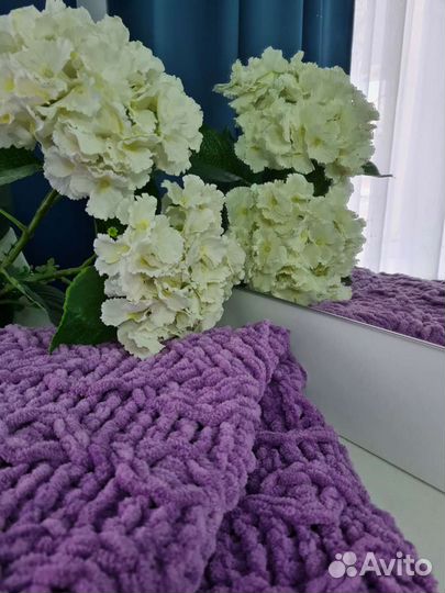 Плед детский плюшевый