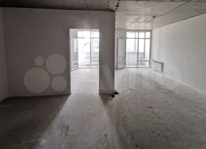 3-к. квартира, 58 м², 1/10 эт.