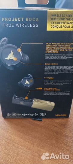 Беспроводные наушники jbl under armour