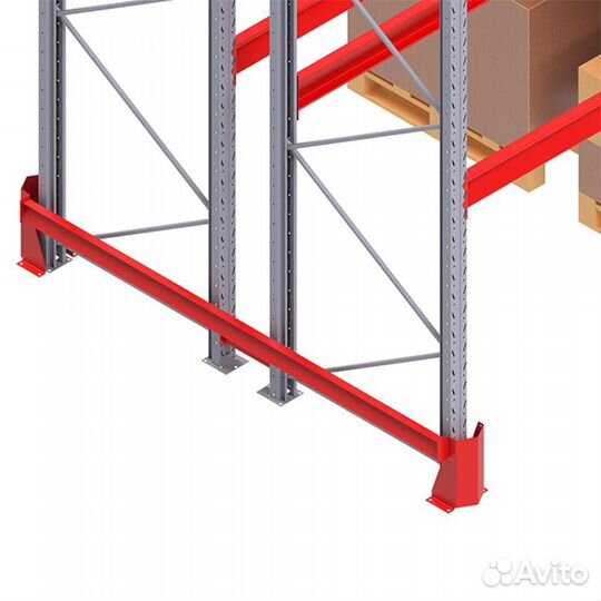 Стеллажи палетные бу рамы балки полочные