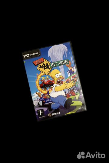 The Simpsons Hit & Run 3CD Евро лицензия DVD-box