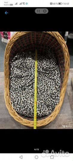 Лежанка для маленьких и средних собак и кошечек