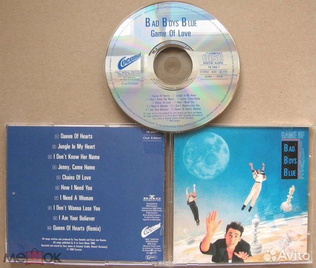 BAD boys blue на CD