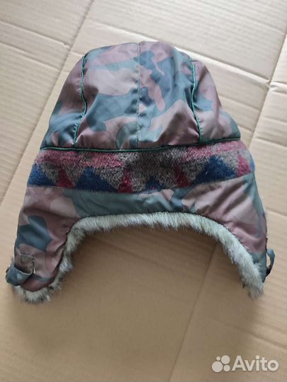 Шапка ушанка 3-6 лет
