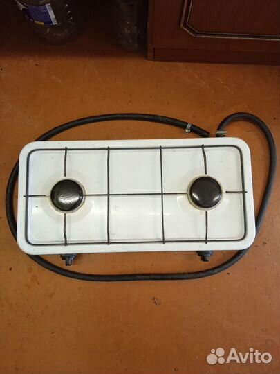 Настольная газовая плита 2 конфорки