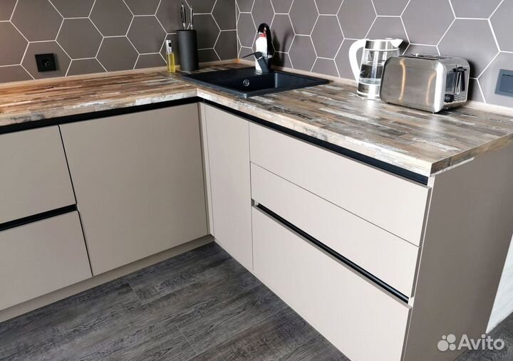 Современная кухня на заказ мдф фасады