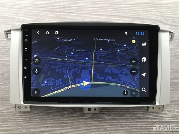 Магнитола Toyota Land Cruiser J105 с камерой