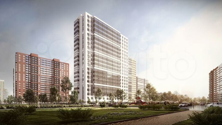 Квартира-студия, 30,9 м², 4/17 эт.