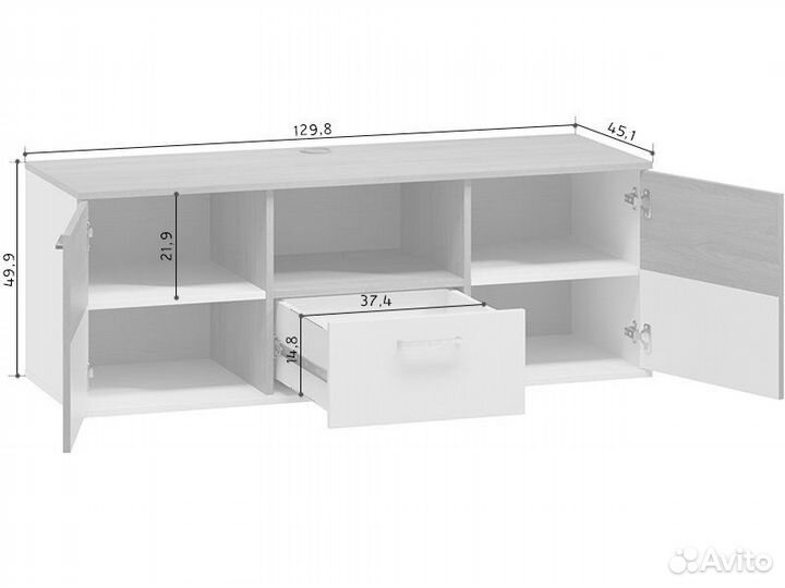 Тв-тумба Шевертон