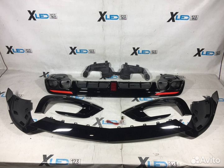 Обвес W222 Brabus AMG дорест глянец