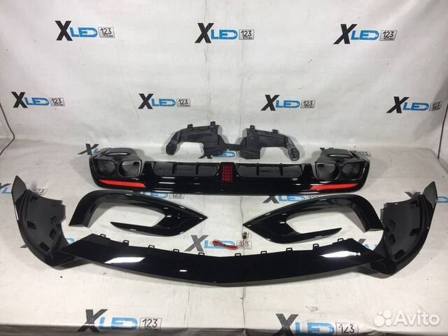 Обвес W222 Brabus AMG дорест глянец