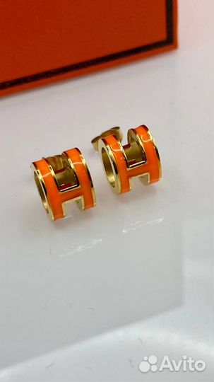 Серьги Hermes