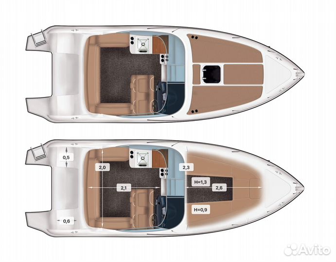 Катер Velvette Cuddy Cabin 24 Euphoria