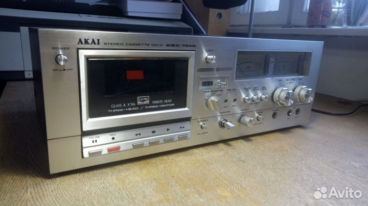 Akai gxc 750d (на легендарных стеклоферритовых гол