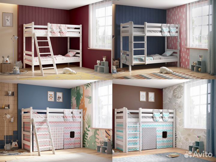 Детская кровать Соня от фабрики Мебельград