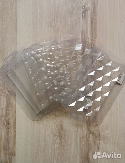 Набор пластиковые формы для шоколадных плиток