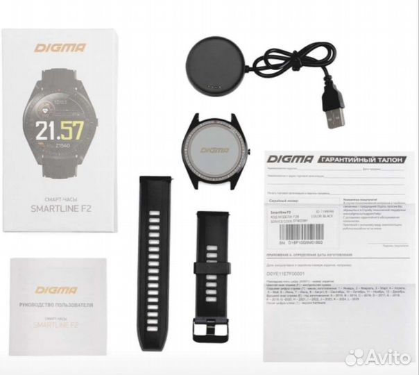 Смарт часы Digma SmartLine F2