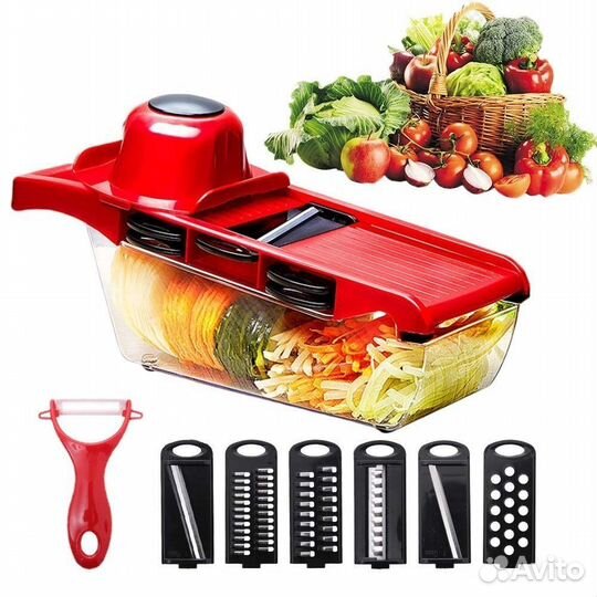 Овощерезка Mandoline Slicer 10 in 1, слайсер