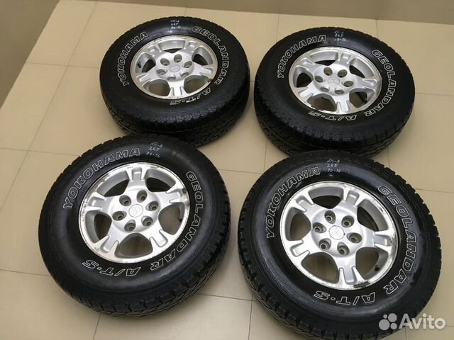 Диски с резиной R16 Mitsubishi Pajero 3
